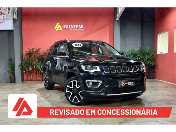JEEP COMPASS 2.0 16V FLEX LIMITED AUTOMÁTICO JEEP COMPASS 2.0 16V FLEX LIMITED AUTOMÁTICO